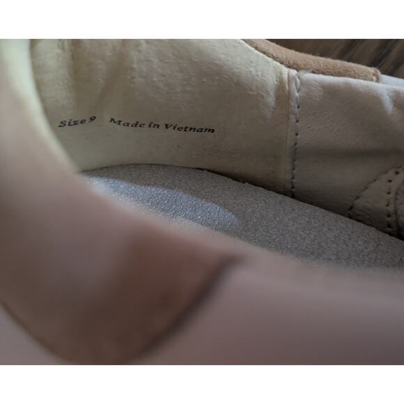 Dolce Vita Zina Court Sneaker Rose Gold Platform Suede Leather Size 9 - Picture 5 of 8